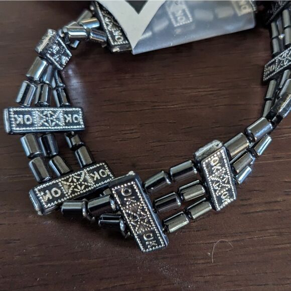 $5 Add On - NWT Caramea Hematite Stretch Bracelet - Picture 2 of 8